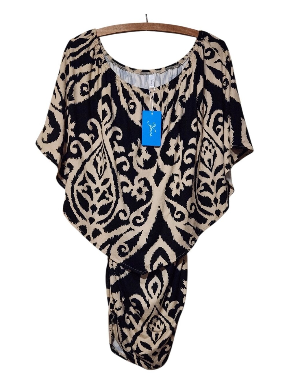 NEW Yincro Batwing Tunic Dress Bodycon Party Mini Dress Medium